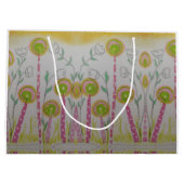 Whimsical Bloemen Gift Bag Groot Cadeauzakje (Achterkant)