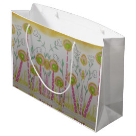 Whimsical Bloemen Gift Bag Groot Cadeauzakje