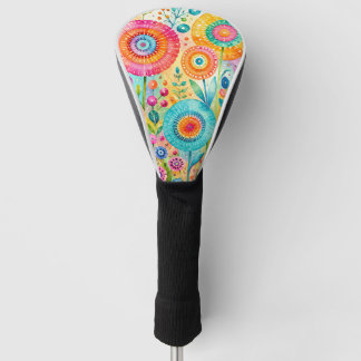 Whimsical Bloemen Golfheadcover