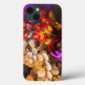Whimsical Bloemen Romance Case-Mate iPhone Case (Achterkant)