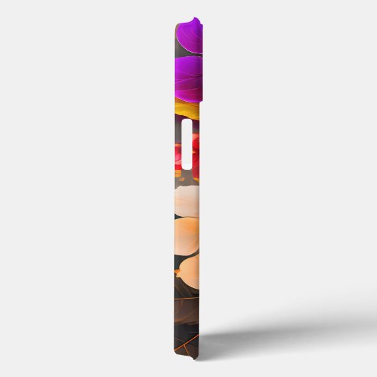 Whimsical Bloemen Romance Case-Mate iPhone Case (Achterkant / Rechts)