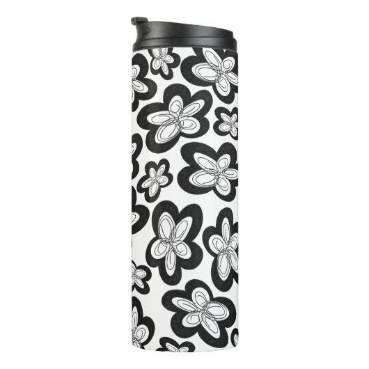 Whimsical Bloemen Thermische Mok (Geroteerd rechts)