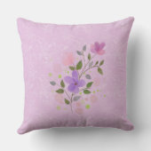 Whimsical Bloemenquilt Kussen (Achterkant)