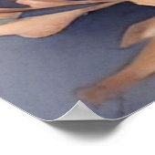 Whimsical bloemenvlinders speels design poster (Hoek)