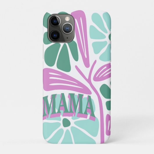 Whimsical Bloemige Moeder  Case-Mate iPhone Case (Achterkant)