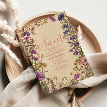 Whimsical Bloemrijke Weide Sweet Sixteen