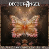 Whimsical Bloom - Fantasy Butterfly Decoupage Tissuepapier