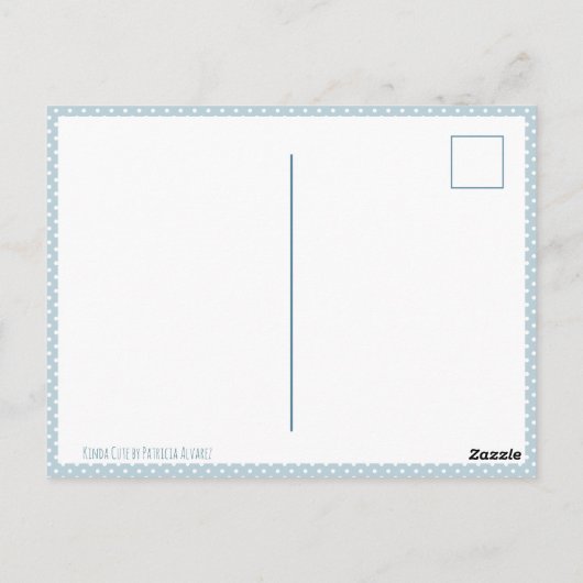 Whimsical Blue Baby Bird Hatching Dank u Briefkaart (Achterkant)