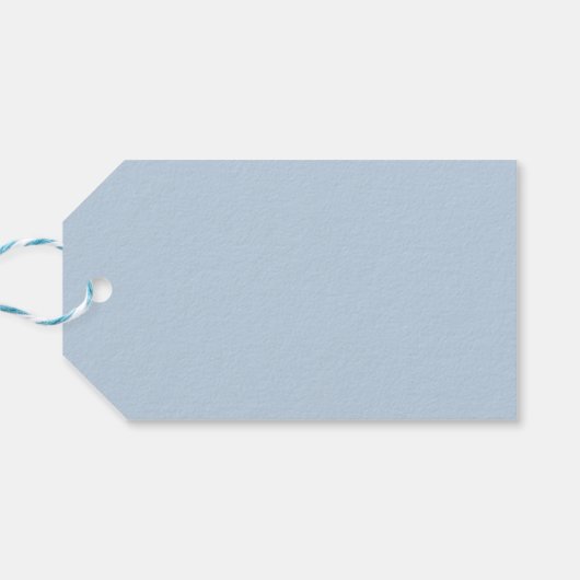 Whimsical Blue Celestial Bedankt Cadeaulabel (Achterkant Horizontaal)