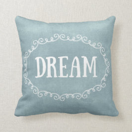 Whimsical Blue Dream Kussen