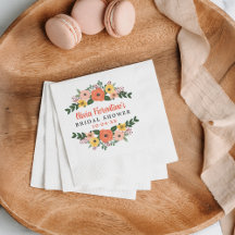 Whimsical Blush en Coral Floral Vrijgezellenfeest