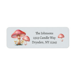 Whimsical Blush Enchanted Paddenstoelen Nieuw Adre Etiket