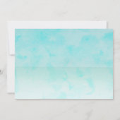 Whimsical Boat Bridal Shower-uitnodigingen Kaart (Achterkant)