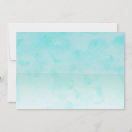 Whimsical Boat Wedding Invitations Kaart (Achterkant)