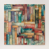 Whimsical boeken puzzel (Horizontaal)