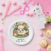 Whimsical Boerderij Sheep Baby shower Papieren Bordje (Feest)