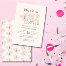 Whimsical Boho Baby Butterfly Retro 1e Verjaardag