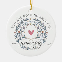 Whimsical Boho Bloemstuk Je Bent Geweldig Citaat