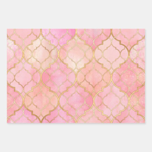 Whimsical Boho Decorative Unicorn Donut Inpakpapier Vel (Voorkant 2)