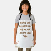 Whimsical Boho Flamingo Monogrammed | Schort (Insitu)