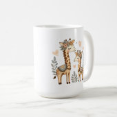 Whimsical Boho Giraffe Mok (Voorkant rechts)