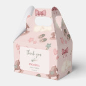 Whimsical Boho kwekerij Bassinet Dreams Paard Bedankdoosjes (Voorkant Zijde)