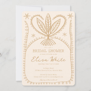 Whimsical Boho Lijst Elegant Vrijgezellenfeest CUS Kaart