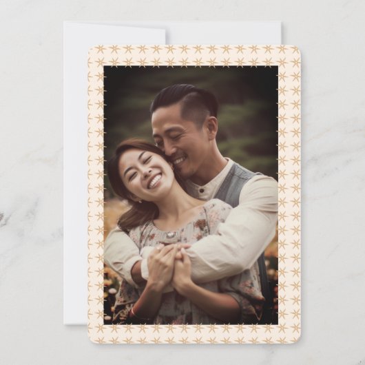 Whimsical Boho Lijstje SAVE THE DATE AANPASBARE FO (Achterkant)