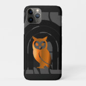 Whimsical Boho Owl & Tropical Monstera Leaf Case-Mate iPhone Case (Achterkant)