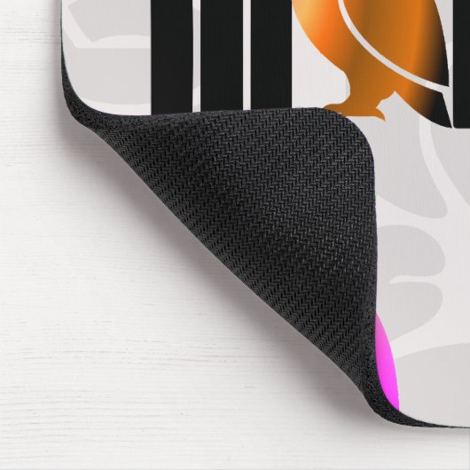 Whimsical Boho Owl & Tropical Monstera Leaf Muismat (Hoek)