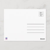 Whimsical boho WILD ONE Girl Kleurrijke Verjaardag Briefkaart (Achterkant)