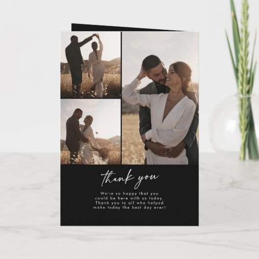 Whimsical Boho Wildflower We Do Folded Wedding  Programma (Achterkant)