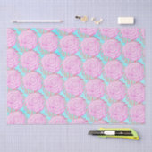 Whimsical Bold Kleurrijke Rozen Tissuepapier (Craft)
