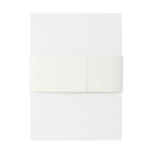 Whimsical boog, hand getrokken bruiloft uitnodigingen wikkel (Achterkant Voorbeeld)