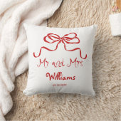 Whimsical Boog Mr en Mevrouw Custom Kussen (Deken)