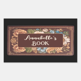 Whimsical Book Label