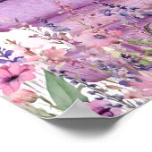 Whimsical Books Vlinders & Wildflowers Welkom Poster (Hoek)