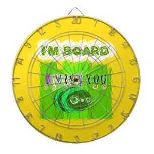 Whimsical Bored maar Thinking of You Dartbord