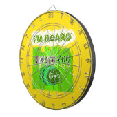 Whimsical Bored maar Thinking of You Dartbord (Voorkant Rechts)