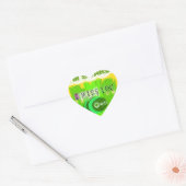 Whimsical Bored maar Thinking of You Hart Sticker (Envelop)