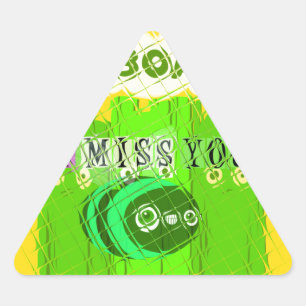 Whimsical Bored maar Thinking of You Sticker