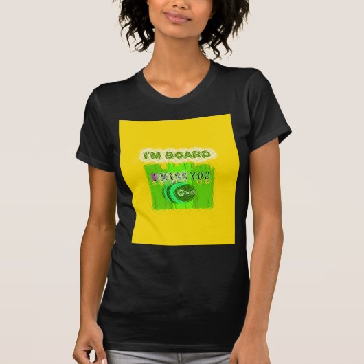 Whimsical Bored maar Thinking of You T-shirt (Voorkant)