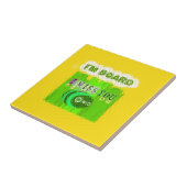 Whimsical Bored maar Thinking of You Tegeltje (Zijkant)