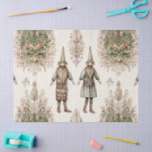 Whimsical Bos Dwergen & Botanisch (1) Tissuepapier (Craft)