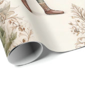 Whimsical Bos Gnome & Botanisch (1) Cadeaupapier (Rol Hoek)