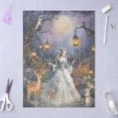 Whimsical Bosdieren & Fee Decoupage Papier (Craft)
