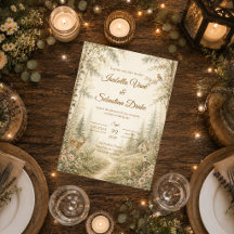 Whimsical Boshuis Cottagecore Bruiloft