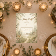 Whimsical Boshuis Cottagecore Bruiloft