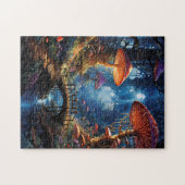 Whimsical bosland fantasy scene legpuzzel (Horizontaal)