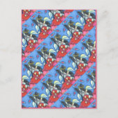 WHIMSICAL BOSTON TERRIER CUPID, CUTE DOG VALENTIJN FEESTDAGENKAART (Voorkant)